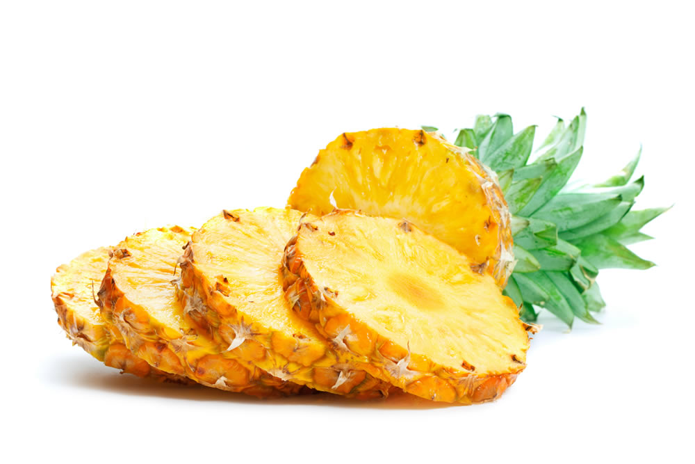 Piña. Zumo de piña.
